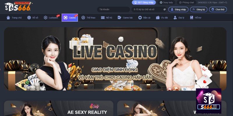 Game Casino với cơ chế live đỉnh cao